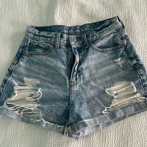 American Eagle Ripped Jean Short
